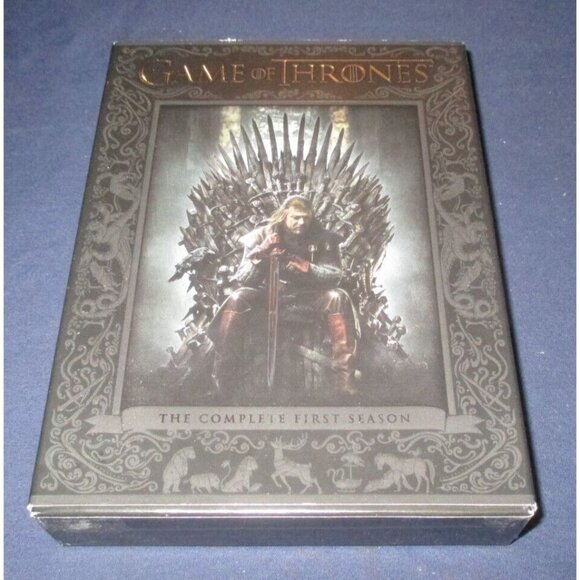 Game of Thrones: The Complete First Season (DVD, 2011, 5-Disc Set) - Picture 1 of 8